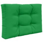 vidaXL Vankúš na vonkajšiu pohovku 2 pcs Zelená Polyester – Obrázok 5