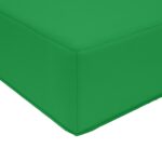 vidaXL Vankúš na vonkajšiu pohovku 3 pcs Zelená Polyester – Obrázok 8