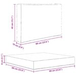 vidaXL Vankúš na vonkajšiu pohovku 3 pcs farebné Polyester – Obrázok 11