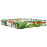 vidaXL Vankúš na vonkajšiu pohovku 3 pcs farebné Polyester – Obrázok 4