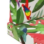 vidaXL Vankúš na vonkajšiu pohovku 3 pcs farebné Polyester – Obrázok 9