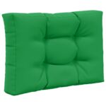 vidaXL Vankúš na vonkajšiu pohovku 3 pcs Zelená Polyester – Obrázok 5