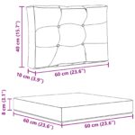 vidaXL Vankúš na vonkajšiu pohovku 3 pcs farebné Polyester – Obrázok 10
