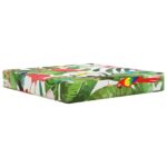 vidaXL Vankúš na vonkajšiu pohovku 3 pcs farebné Polyester – Obrázok 4