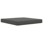 vidaXL Vankúš na vonkajšiu pohovku Antracit 80 x 80 x 8 cm Polyester – Obrázok 5