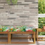vidaXL Vankúš na vonkajšiu pohovku farebné 80 x 80 x 8 cm Polyester