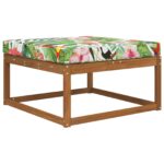 vidaXL Vankúš na vonkajšiu pohovku farebné 80 x 80 x 8 cm Polyester – Obrázok 3