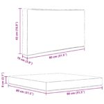vidaXL Vankúš na vonkajšiu pohovku 2 pcs Antracit Polyester – Obrázok 11