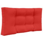 vidaXL Vankúš na vonkajšiu pohovku 2 pcs Červená Polyester – Obrázok 5