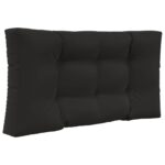 vidaXL Vankúš na vonkajšiu pohovku 2 pcs Čierny Polyester – Obrázok 5