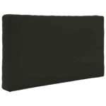 vidaXL Vankúš na vonkajšiu pohovku 3 pcs Čierny Polyester – Obrázok 5