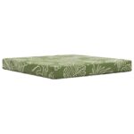 vidaXL Vankúš na vonkajšiu pohovku 3 pcs Design s listami Polyester – Obrázok 4