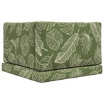 vidaXL Vankúš na vonkajšiu pohovku 3 pcs Design s listami Polyester – Obrázok 7