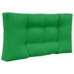 vidaXL Vankúš na vonkajšiu pohovku 3 pcs Zelená Polyester – Obrázok 5