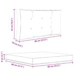 vidaXL Vankúš na vonkajšiu pohovku 3 pcs Královská modrá Polyester – Obrázok 10