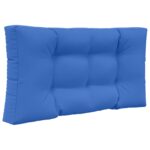 vidaXL Vankúš na vonkajšiu pohovku 3 pcs Královská modrá Polyester – Obrázok 5