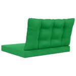 vidaXL Vankúš na vonkajšiu pohovku 2 pcs Zelená Polyester – Obrázok 7