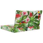 vidaXL Vankúš na vonkajšiu pohovku 2 pcs farebné Polyester – Obrázok 7
