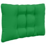 vidaXL Vankúš na vonkajšiu pohovku 3 pcs Zelená Polyester – Obrázok 5