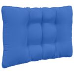vidaXL Vankúš na vonkajšiu pohovku 3 pcs Královská modrá Polyester – Obrázok 5