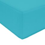 vidaXL Vankúš na vonkajšie sedenie Tyrkysová 40 x 40 x 8 cm – Obrázok 6