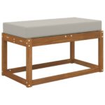 vidaXL Vankúš na vonkajšie sedenie Biely 80 x 40 x 8 cm 100% polyester – Obrázok 3
