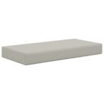 vidaXL Vankúš na vonkajšie sedenie Biely 80 x 40 x 8 cm 100% polyester – Obrázok 5
