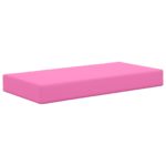 vidaXL Podložka na sedadlo Ružová 80 x 40 x 8 cm 100% polyester – Obrázok 2