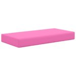 vidaXL Podložka na sedadlo Ružová 80 x 40 x 8 cm 100% polyester – Obrázok 5