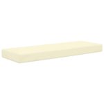 vidaXL Vankúš na vonkajšie sedenie Krémová 115 x 40 x 8 cm – Obrázok 2