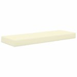 vidaXL Vankúš na vonkajšie sedenie Krémová 115 x 40 x 8 cm – Obrázok 5