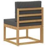 vidaXL Záhradná súprava gaučov Biela a antracitová 59 x 63 x 73 cm – Obrázok 5