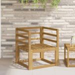 vidaXL Modul opierok 2 pcs Biela 59 x 4 x 73 cm Pevné akáciové drevo