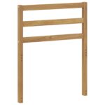 vidaXL Modul opierok 2 pcs Biela 59 x 4 x 73 cm Pevné akáciové drevo – Obrázok 4