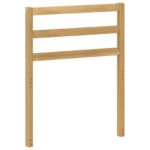 vidaXL Modul opierok 2 pcs Biela 59 x 4 x 73 cm Pevné akáciové drevo – Obrázok 7