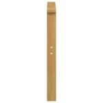 vidaXL Modul opierok rúk 2 pcs Biela 60 x 6 x 61 cm – Obrázok 6