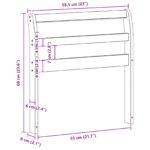 vidaXL Modul opierok rúk 2 pcs Biela 58,5 x 8,5 x 60 cm – Obrázok 9