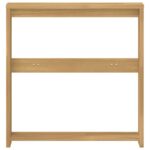 vidaXL Modul opierok rúk 2 pcs Biela 58,5 x 10 x 61 cm – Obrázok 5