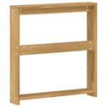 vidaXL Modul opierok rúk 2 pcs Biela 58,5 x 10 x 61 cm – Obrázok 7