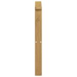 vidaXL Modul opierok rúk 2 pcs Biela 60 x 6 x 61 cm – Obrázok 6