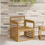 vidaXL Modul opierok rúk 2 pcs Biela 59 x 6 x 61 cm