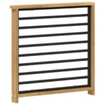 vidaXL Modul opierok rúk 2 pcs Biela 60 x 6 x 61 cm – Obrázok 4