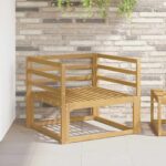 vidaXL Modul opierok rúk 2 pcs Biela 79 x 4 x 73 cm