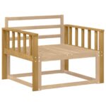vidaXL Modulárne opierky 2 pcs Biela 80 x 6 x 61 cm – Obrázok 3