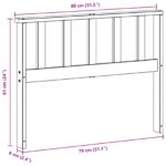 vidaXL Modulárne opierky 2 pcs Biela 80 x 6 x 61 cm – Obrázok 9