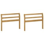 vidaXL Modul opierok rúk 2 pcs Biela 78,5 x 8,5 x 60 cm – Obrázok 2