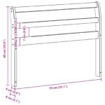 vidaXL Modul opierok rúk 2 pcs Biela 78,5 x 8,5 x 60 cm – Obrázok 9