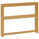 vidaXL Modul opierok 2 pcs Biela 78,5 x 10 x 61 cm – Obrázok 4