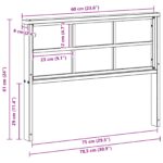 vidaXL Modul opierok rúk 2 pcs Biela 80 x 6 x 61 cm – Obrázok 9