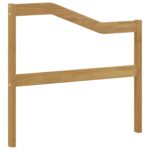 vidaXL Modul opierok rúk 2 pcs Biela 79 x 4 x 73 cm – Obrázok 4